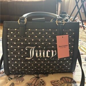 Juicy Couture silver heart bag